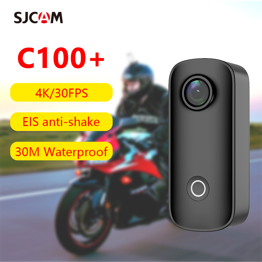 Action Camera Waterproof 30M Without Case - Caméra d'action SJCAM C100+ 4K avec