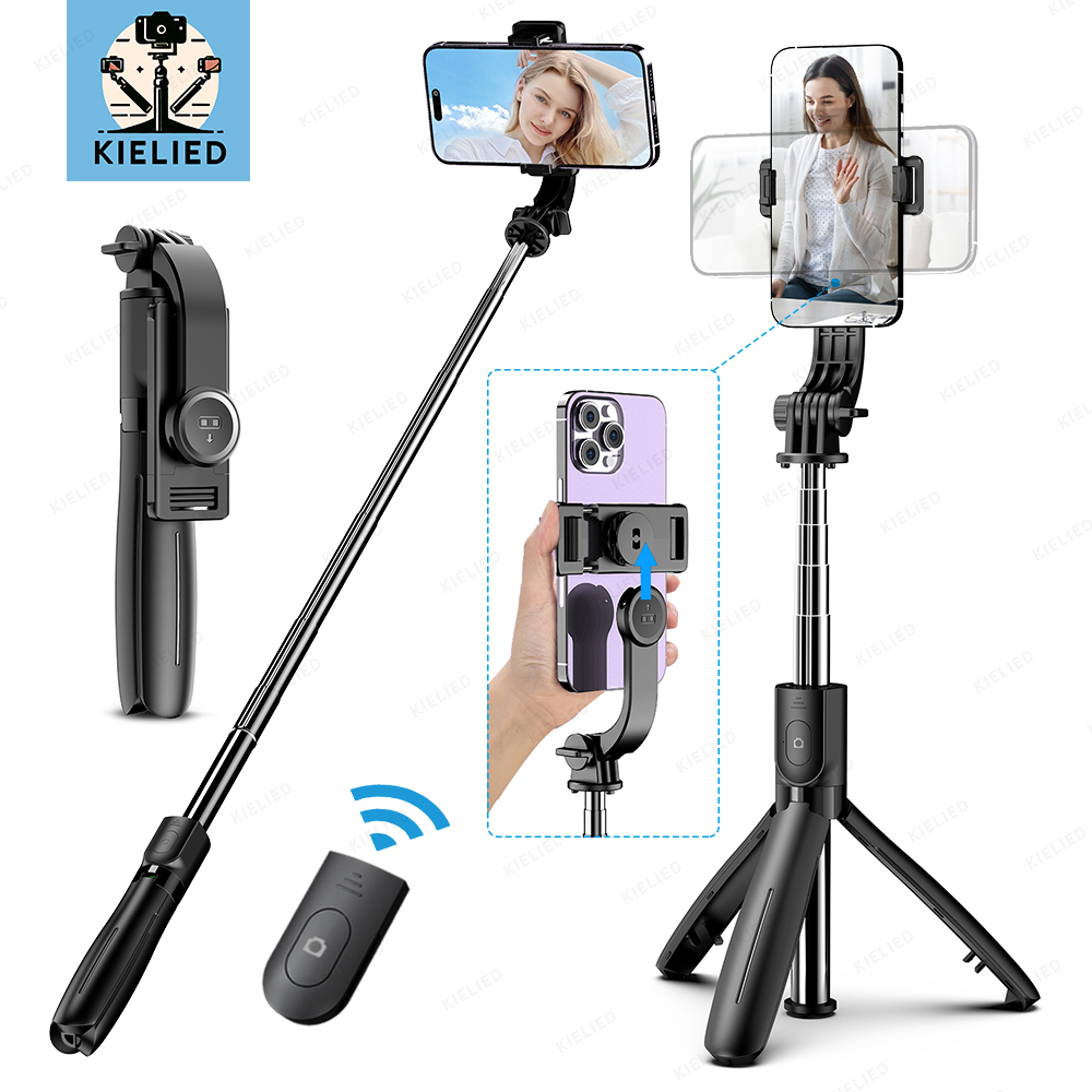 Action Camera Selfie Stick Invisible - Trépied perche à Selfie pour téléphone