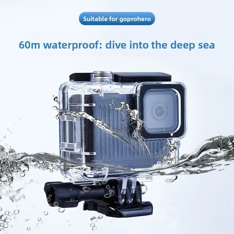 Action Camera Diving Case Underwater 60M - Étui étanche PC pour caméra d'action