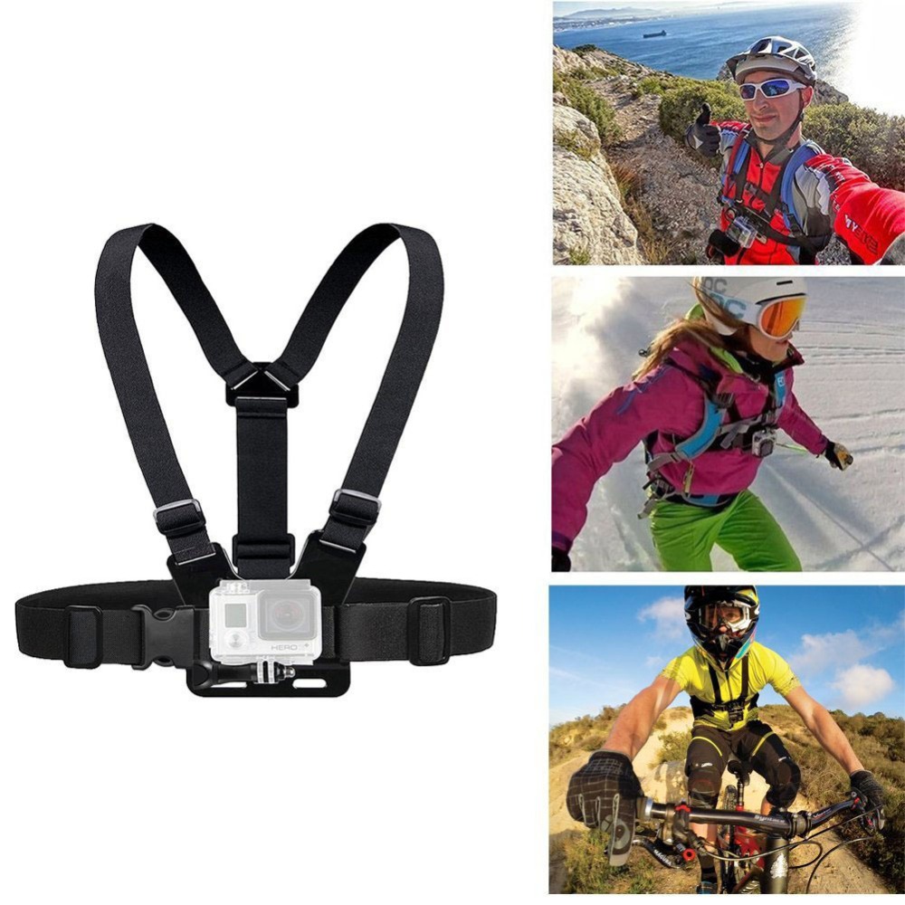 Action Camera Chest Strap Harness Mount - Sangle de fixation pour poitrine pour