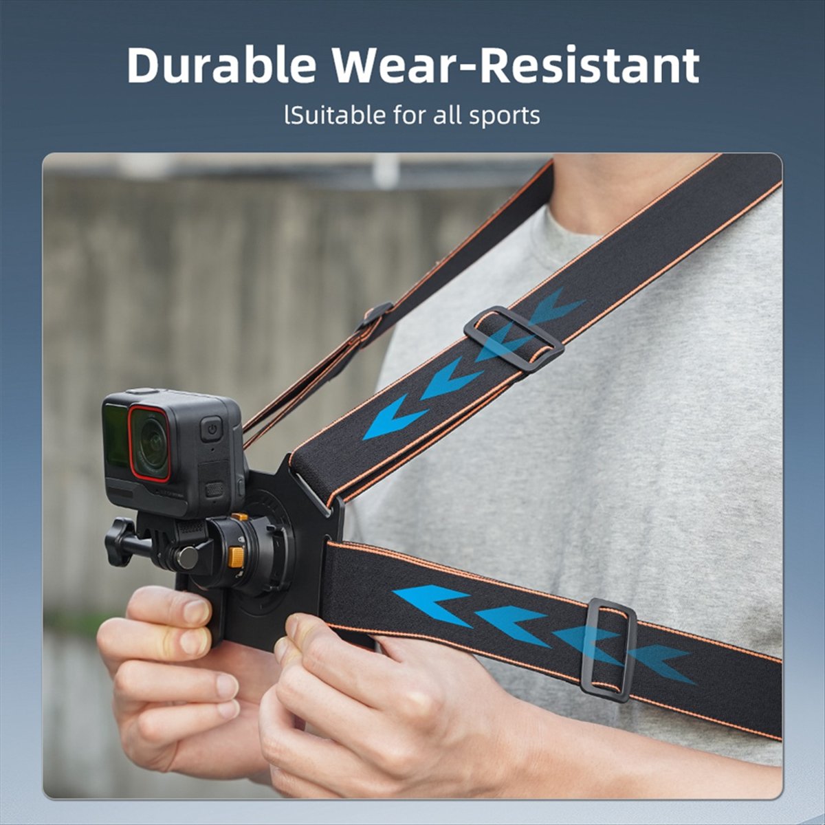 Action Camera Chest Strap Harness Mount - 【Accessoires pour caméra】 Sangle de poitrine