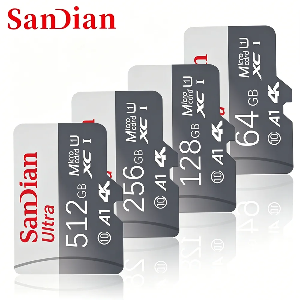 Action Camera Micro Sd Card 128Gb V30 - Carte SD haute vitesse 2026, 128