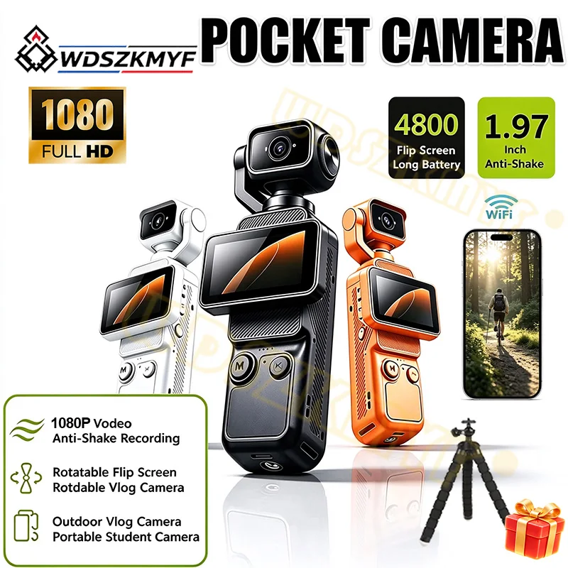 Action Camera Optical Image Stabilization - Caméra d'action WIFI 1080P avec stabilisateur