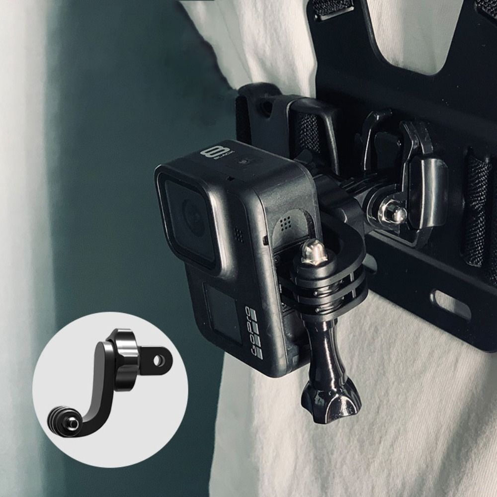 Action Camera Motorcycle Helmet Mount - Universel 360 ° Adaptateur de support