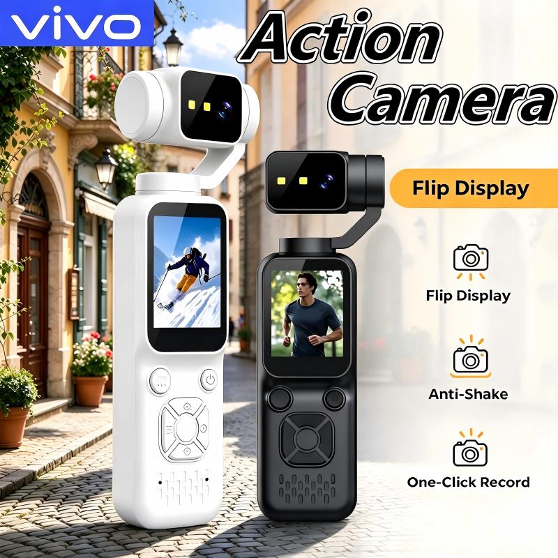 Action Camera Optical Image Stabilization - Caméras d'action portables VIVO WiFi 1080P