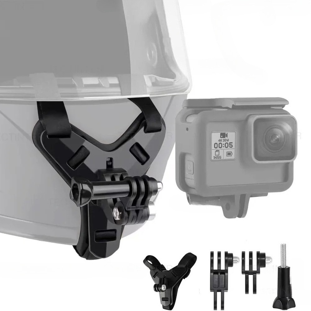 Support de mentonnière pour ca - Action Camera Motorcycle Helmet Mount avis et prix