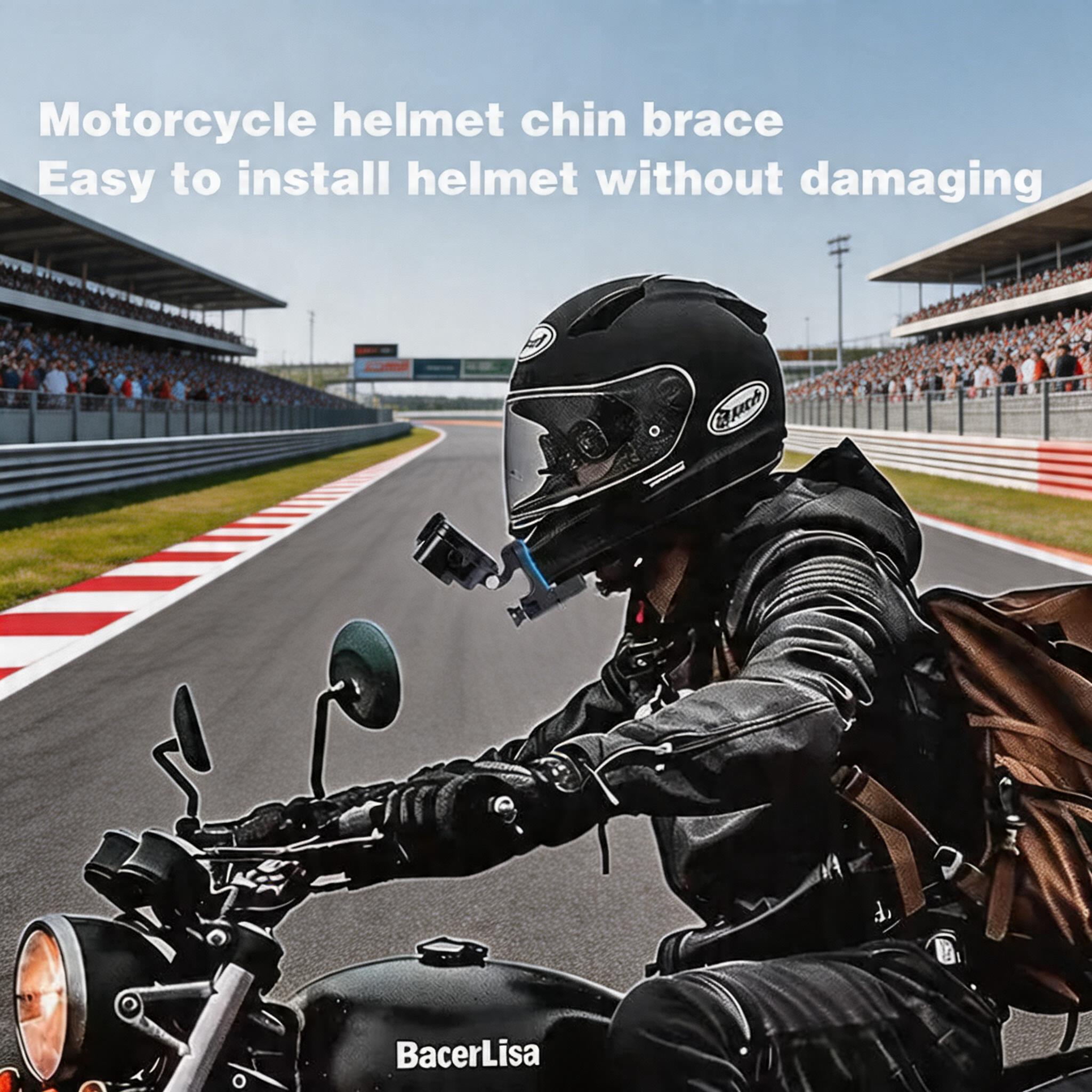Support de fixation mentonnièr - Action Camera Motorcycle Helmet Mount avis et prix