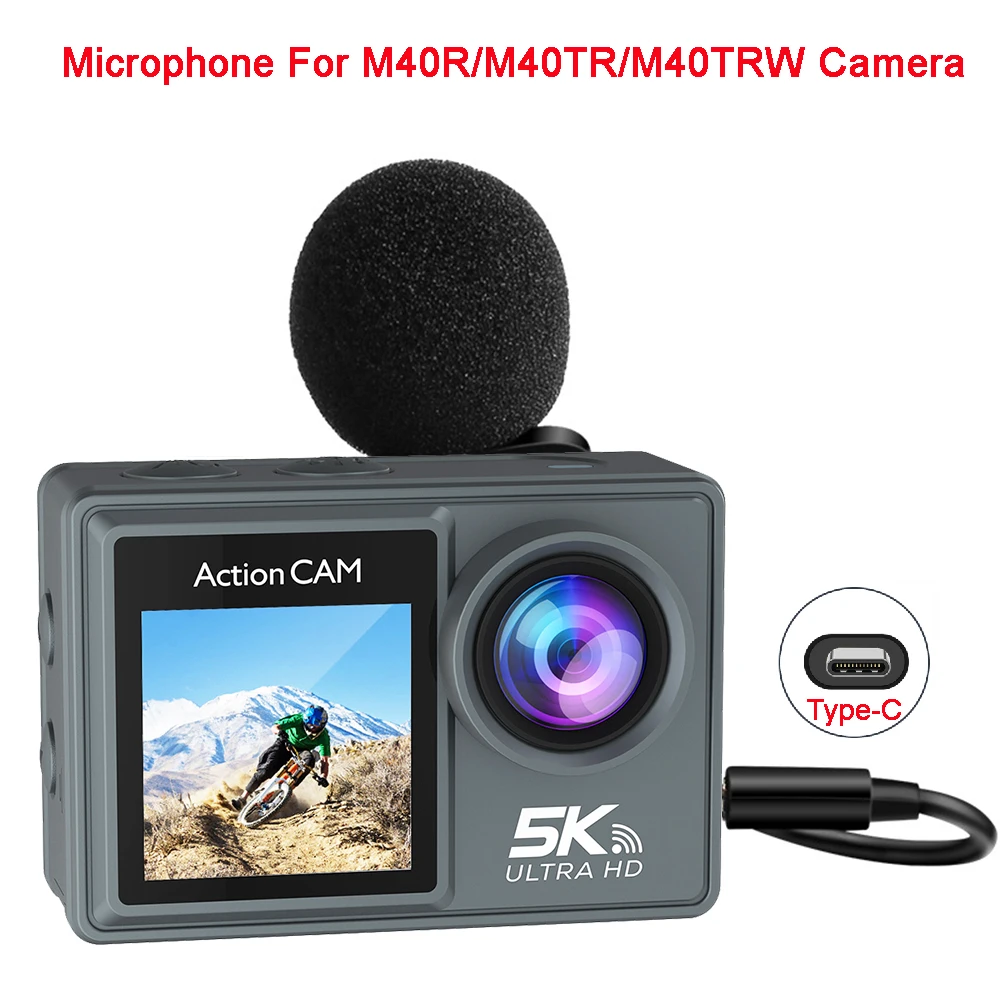 Microphone externe haute fidél - Action Camera External Microphone Usb avis et prix