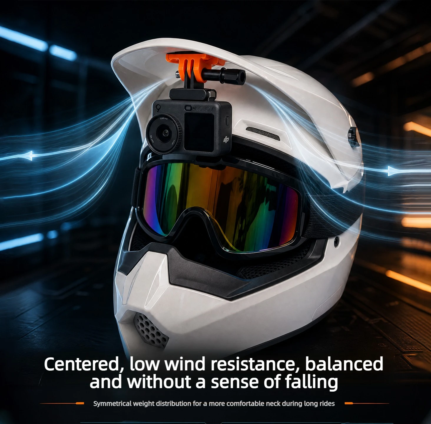 Support de caméra de style Bel - Action Camera Motorcycle Helmet Mount avis et prix