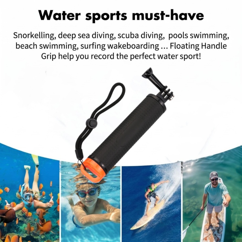 Poignée flottante pour GoPro H - Action Camera Floating Handle Grip avis et prix