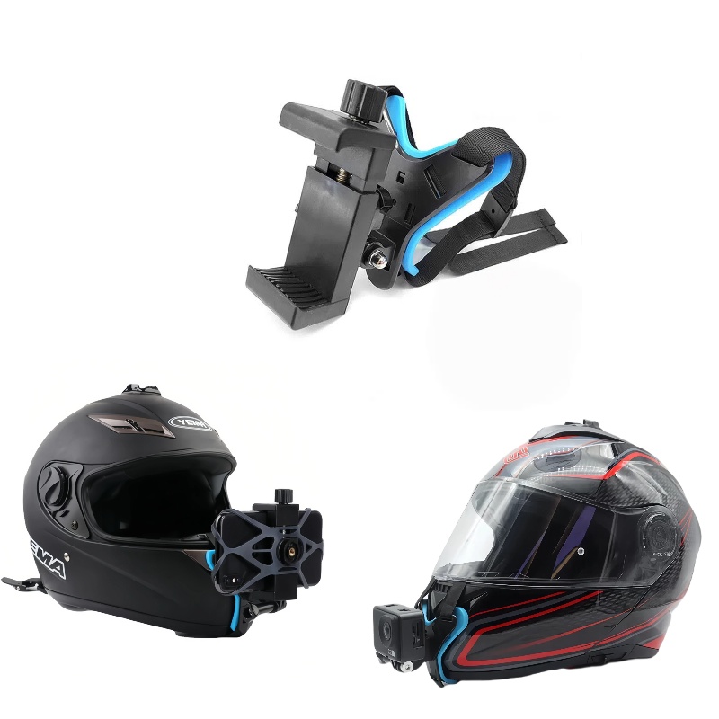 Support de sangle de casque po - Action Camera Motorcycle Helmet Mount avis et prix