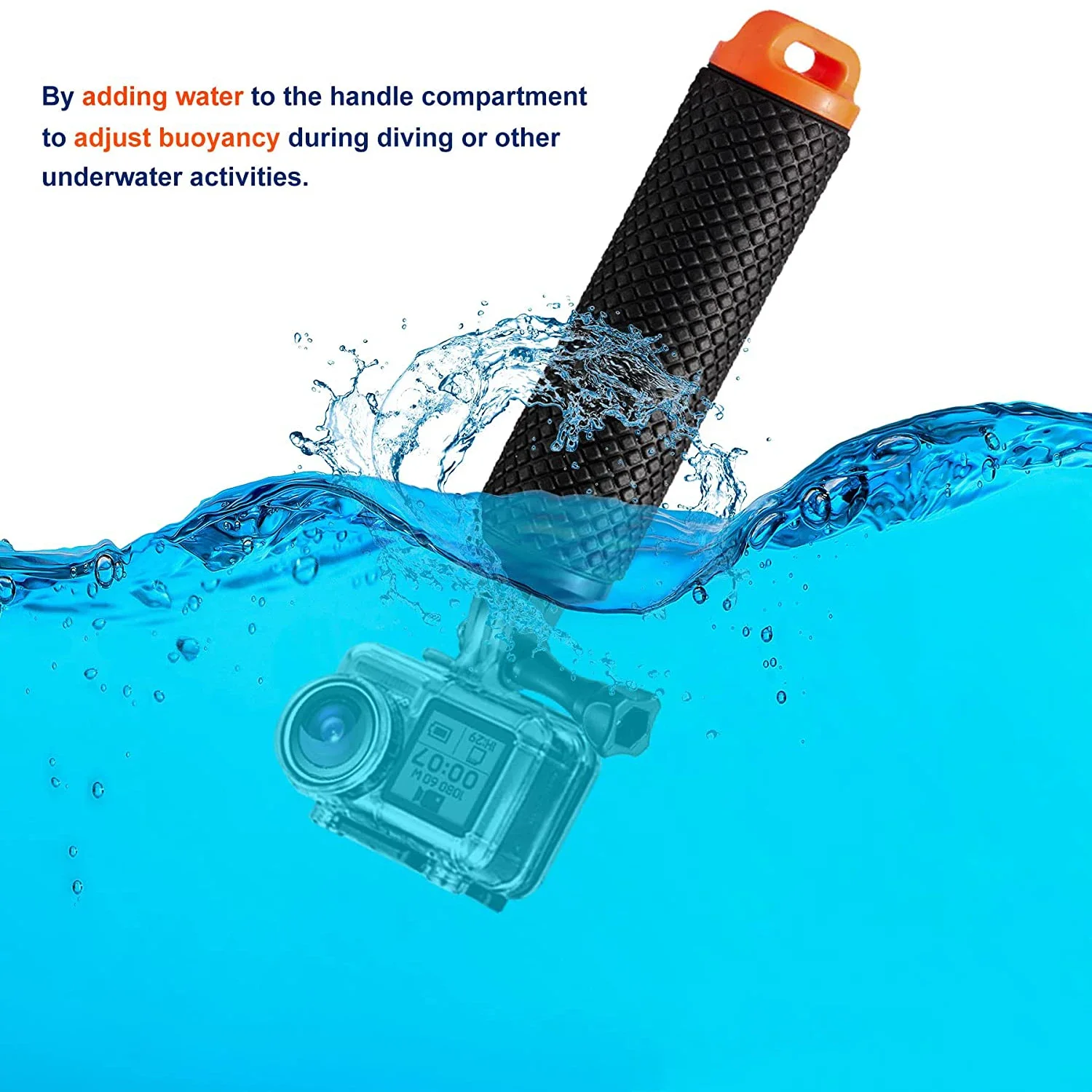 Monopode portatif à poignée fl - Action Camera Floating Handle Grip avis et prix