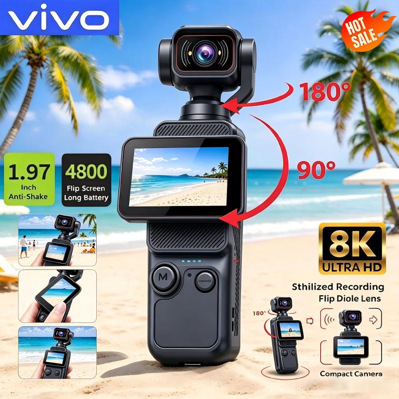 Caméra d'action portable VIVO  - Action Camera Optical Image Stabilization avis et prix