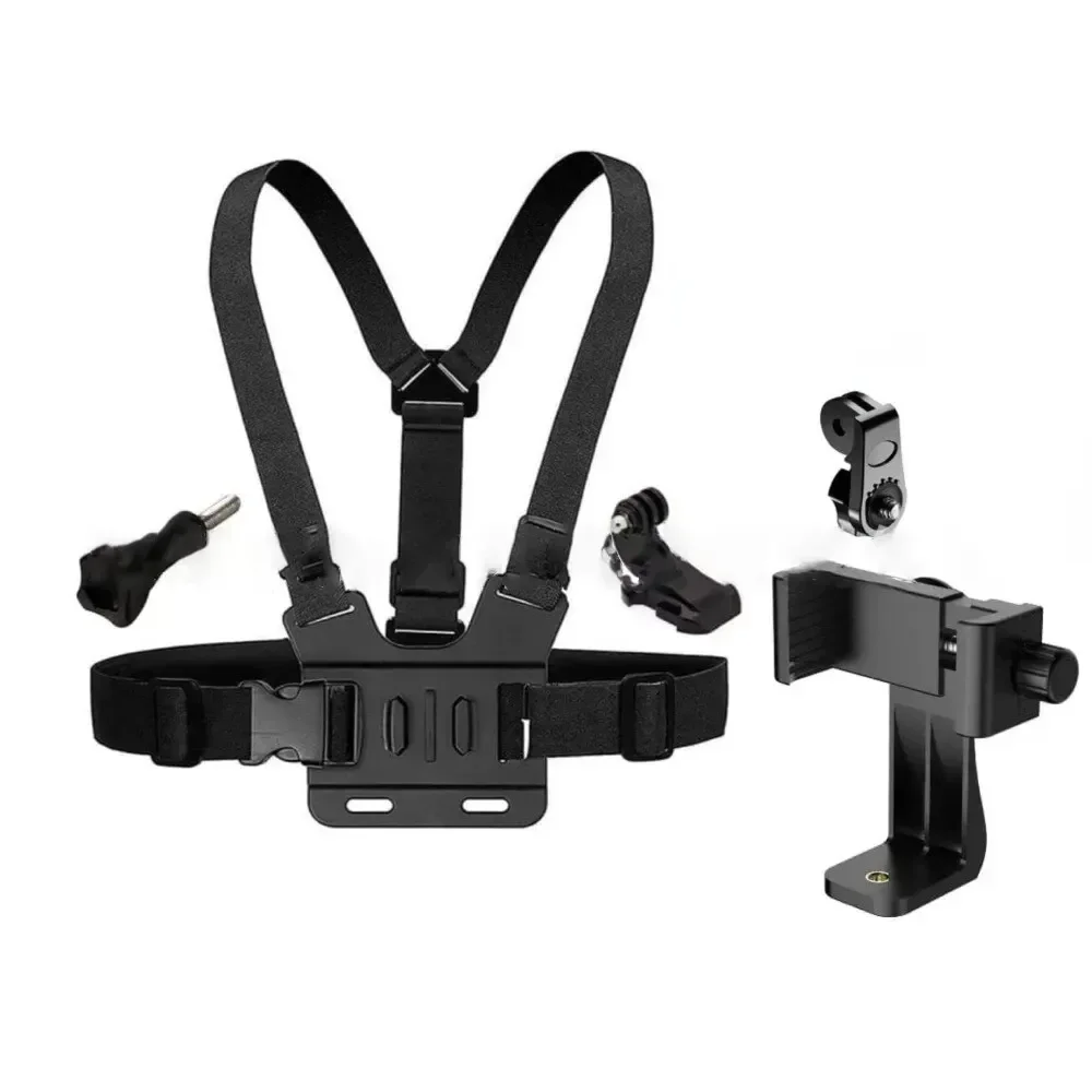 Sangle de poitrine réglable av - Action Camera Chest Strap Harness Mount avis et prix