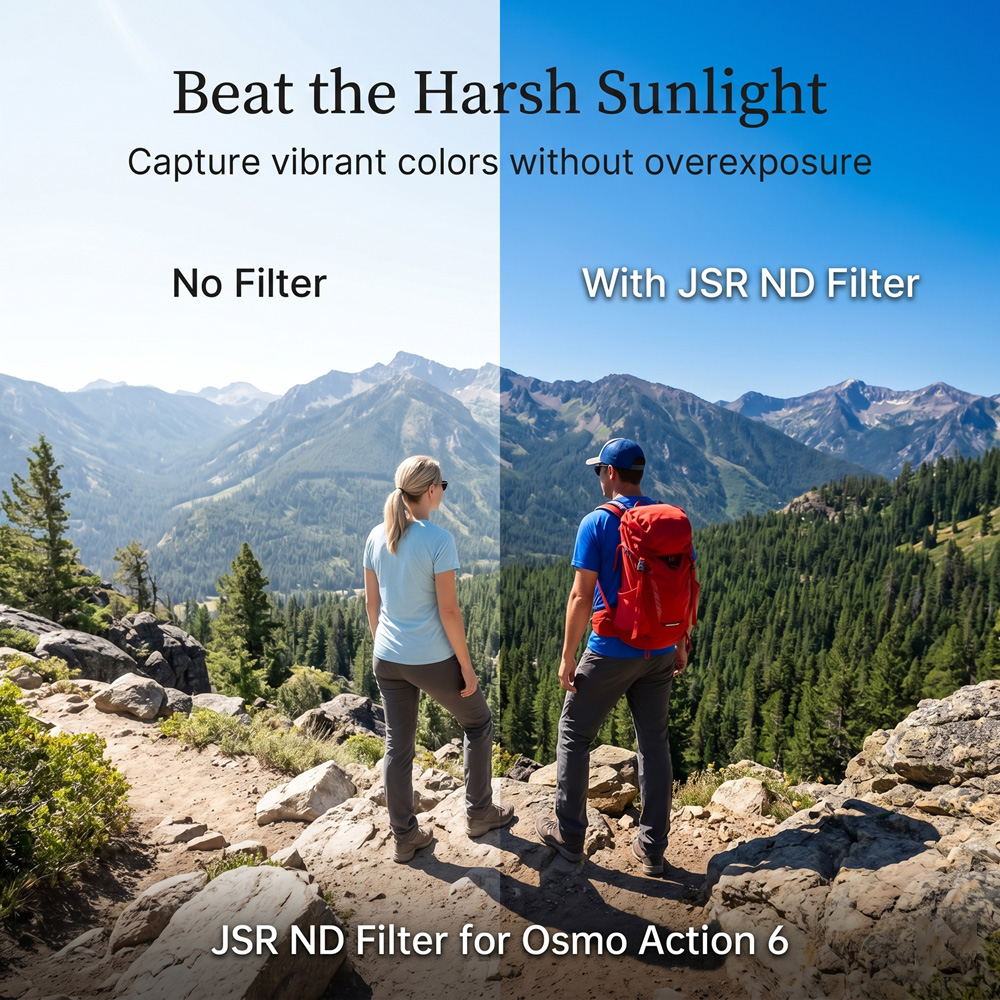 Filtre ND JSR pour DJI Osmo Ac - Action Camera Nd Filter Set 4K avis et prix