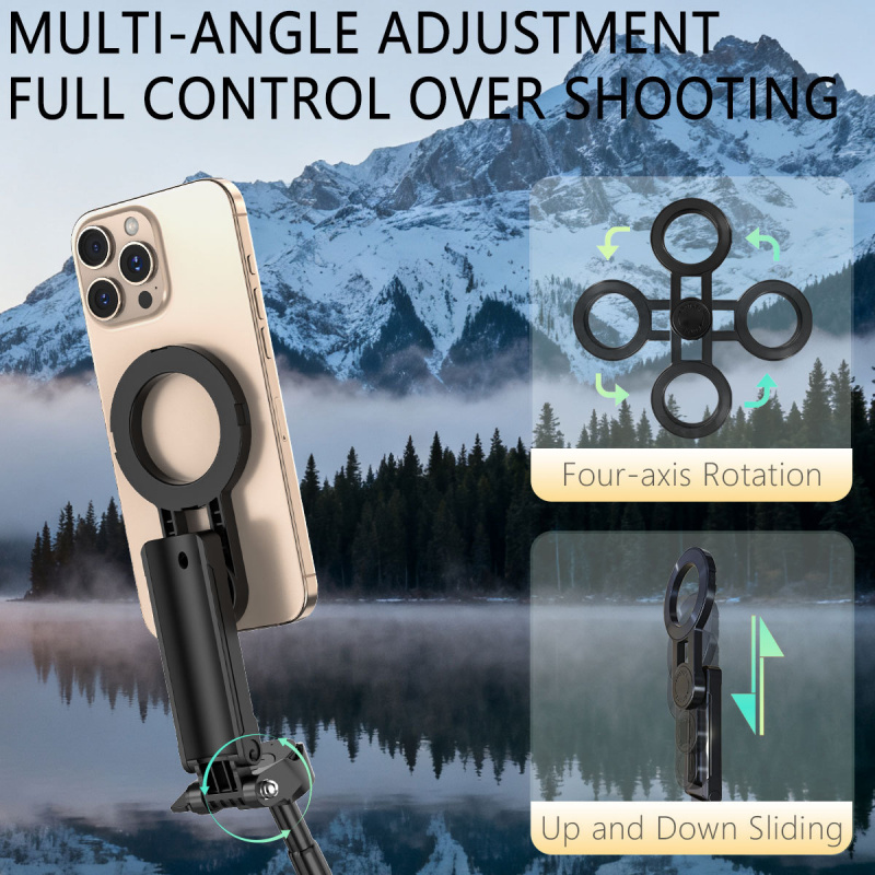 Bâton de selfie Bluetooth, min - Action Camera Selfie Stick Invisible avis et prix
