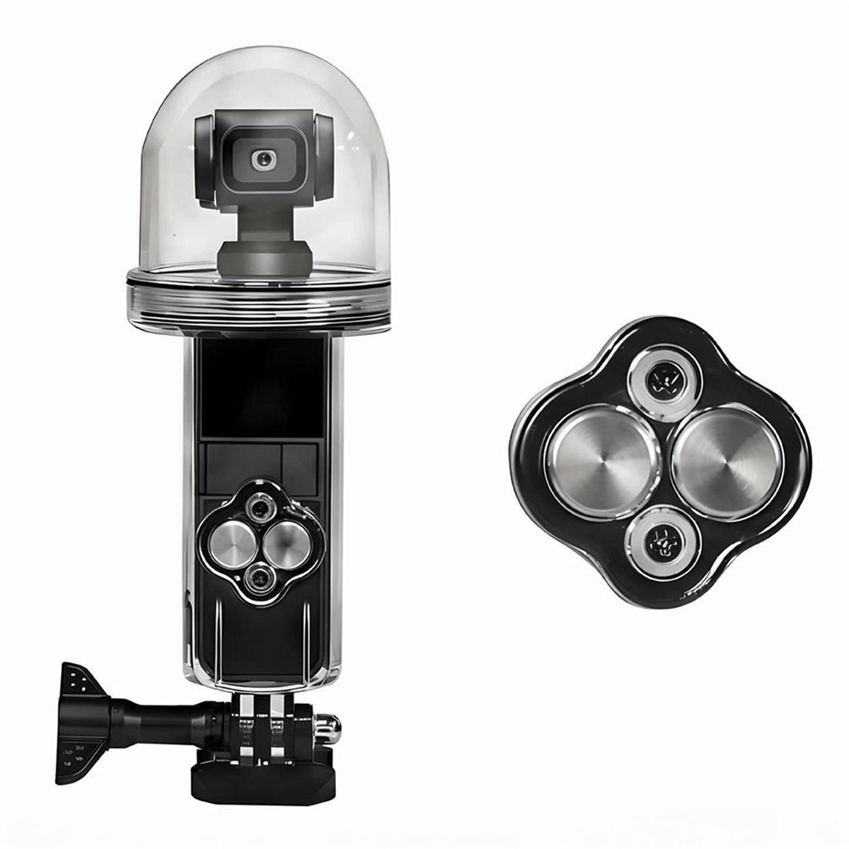 Boîtier étanche (DT37) pour ca - Action Camera Diving Case Underwater 60M avis et prix