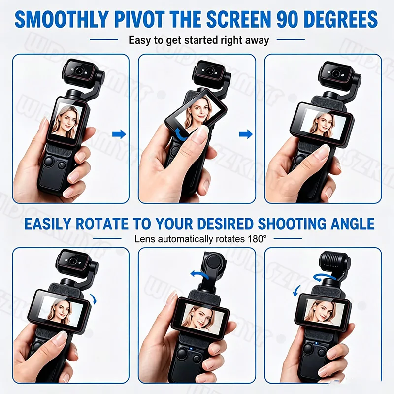 Caméra d'action WIFI 1080P ave - Action Camera Optical Image Stabilization avis et prix