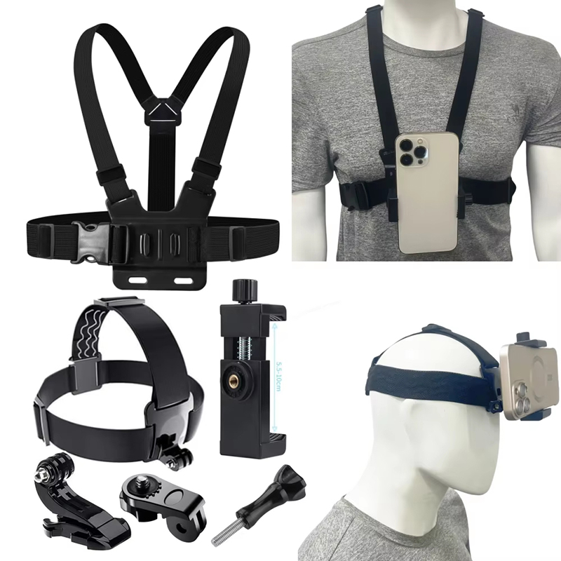 Sangle de tête d'équitation po - Action Camera Chest Strap Harness Mount avis et prix