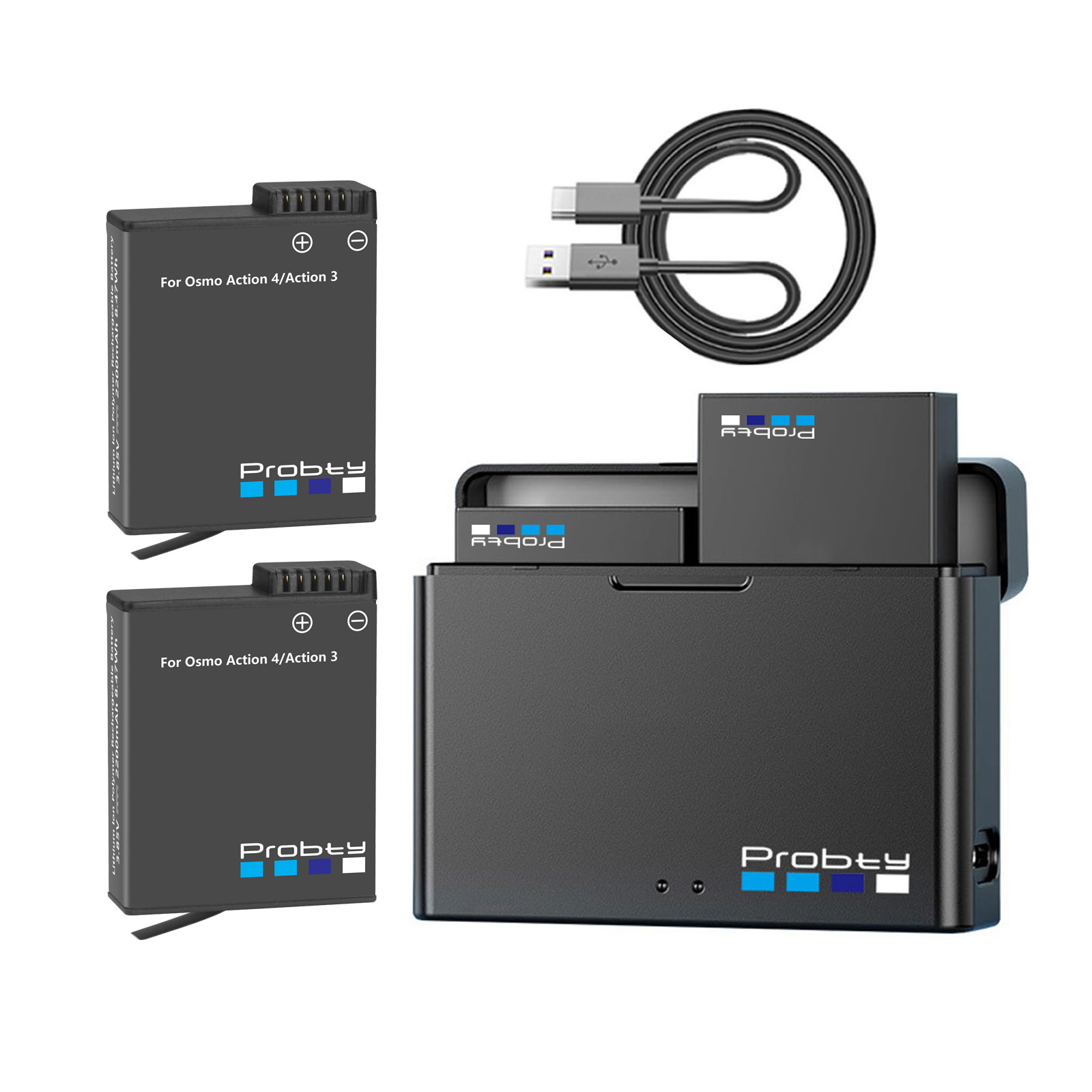 Pour DJI Osmo Action 3 Action  - Action Camera Battery Charger Dual Pack avis et prix