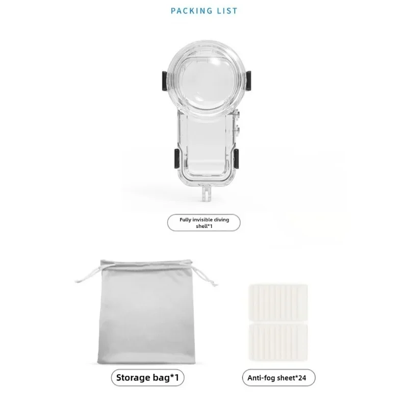 Boîtier étanche 60M pour Insta - Action Camera Diving Case Underwater 60M avis et prix