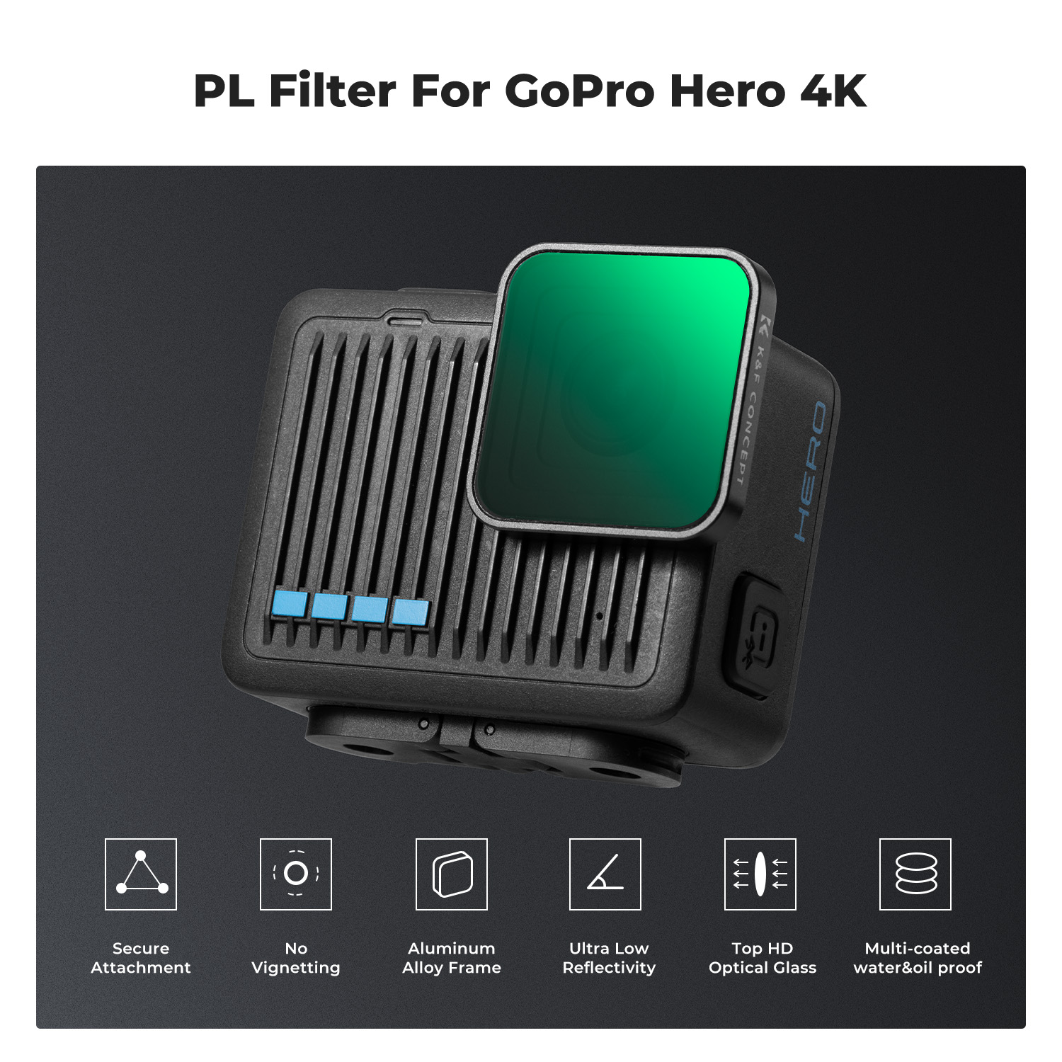 Kit de filtres pour caméra d'a - Action Camera Nd Filter Set 4K avis et prix