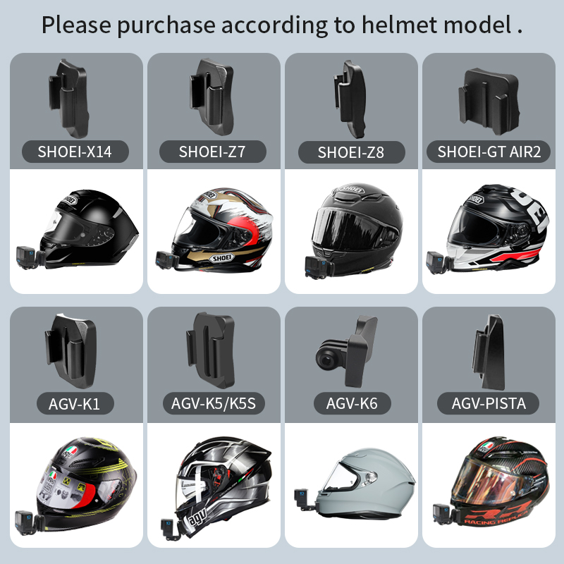 Supports de caméra d'action de - Action Camera Motorcycle Helmet Mount avis et prix
