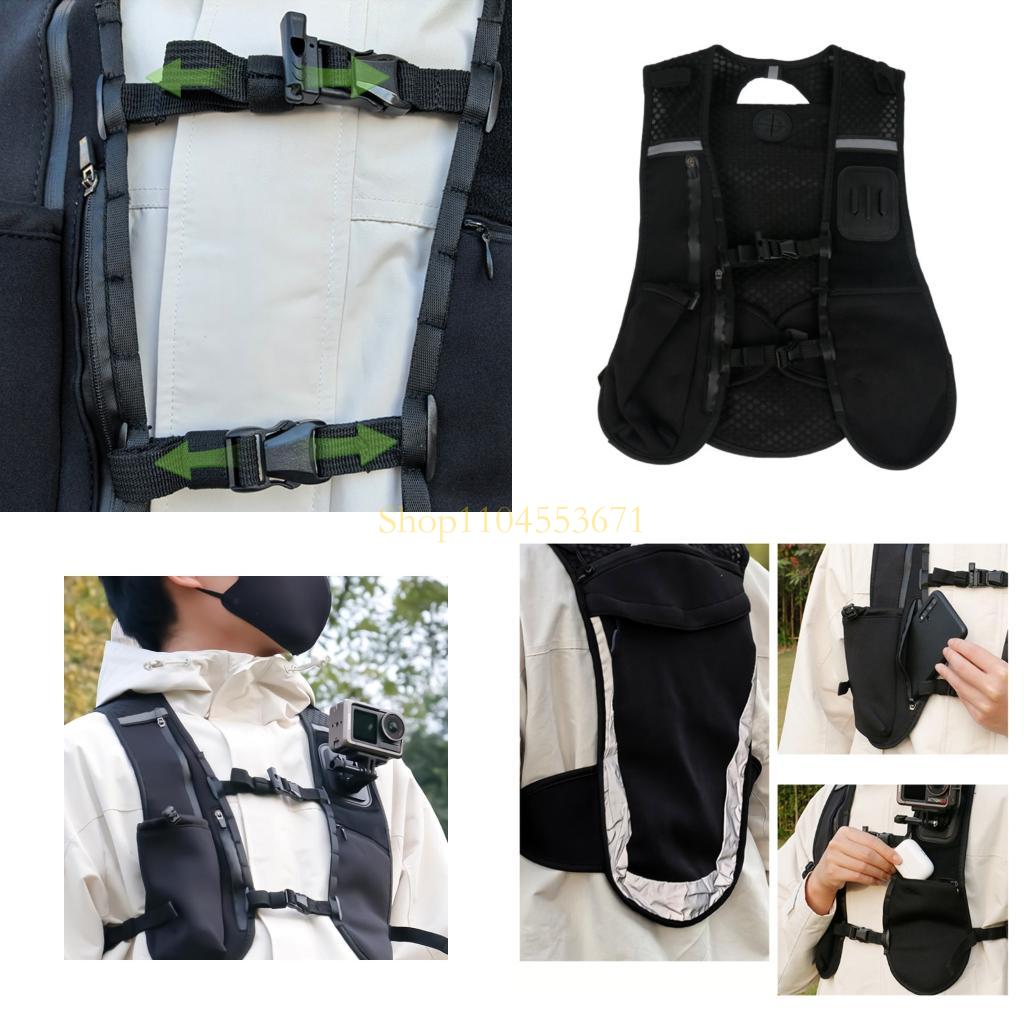 Meilleure Promo Sangles harnai - Action Camera Chest Strap Harness Mount avis et prix