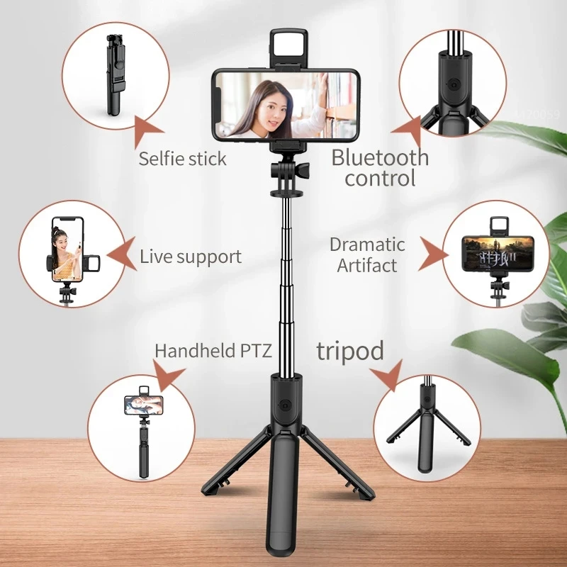 Trépied perche à selfie pour t - Action Camera Selfie Stick Invisible avis et prix