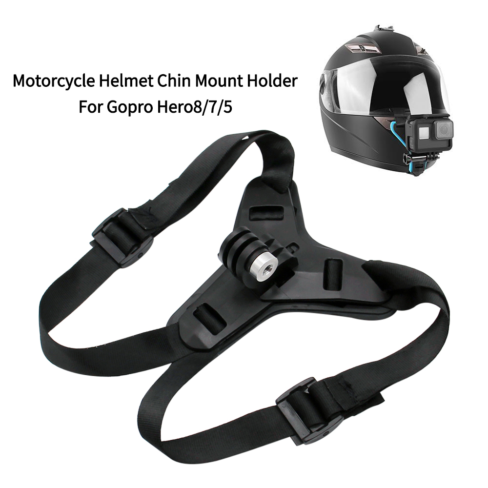 Support de mentonnière pour ca - Action Camera Motorcycle Helmet Mount avis et prix