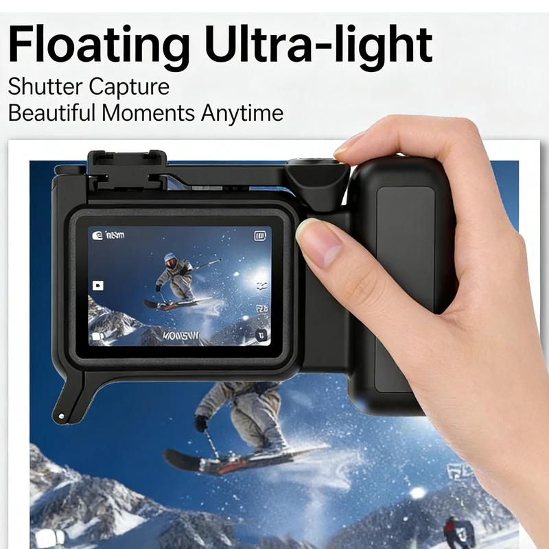 Poignée de caméra Action 6, ca - Action Camera Floating Handle Grip avis et prix