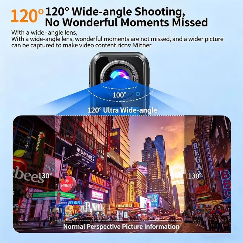 Mini caméra d'action 5K 4K60FP - Action Camera 4K 60Fps Dual Screen avis et prix