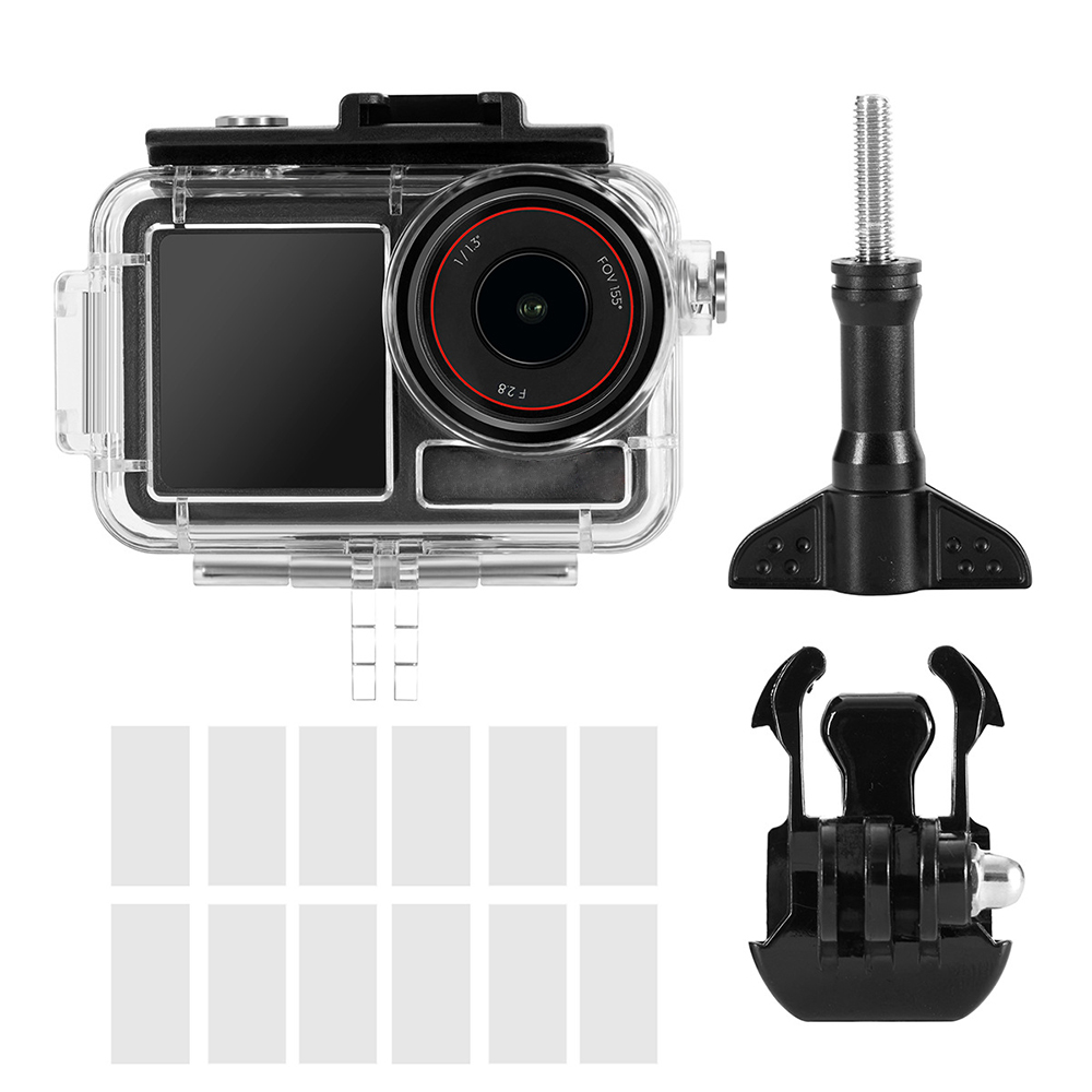 Boîtier étanche pour la plongé - Action Camera Diving Case Underwater 60M avis et prix