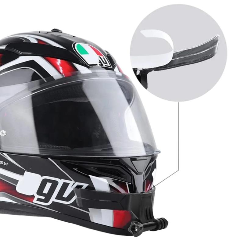 【C】Support de casque de moto a - Action Camera Motorcycle Helmet Mount avis et prix