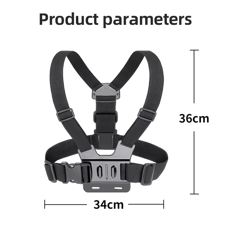 Sangle de poitrine pour Gopro  - Action Camera Chest Strap Harness Mount avis et prix