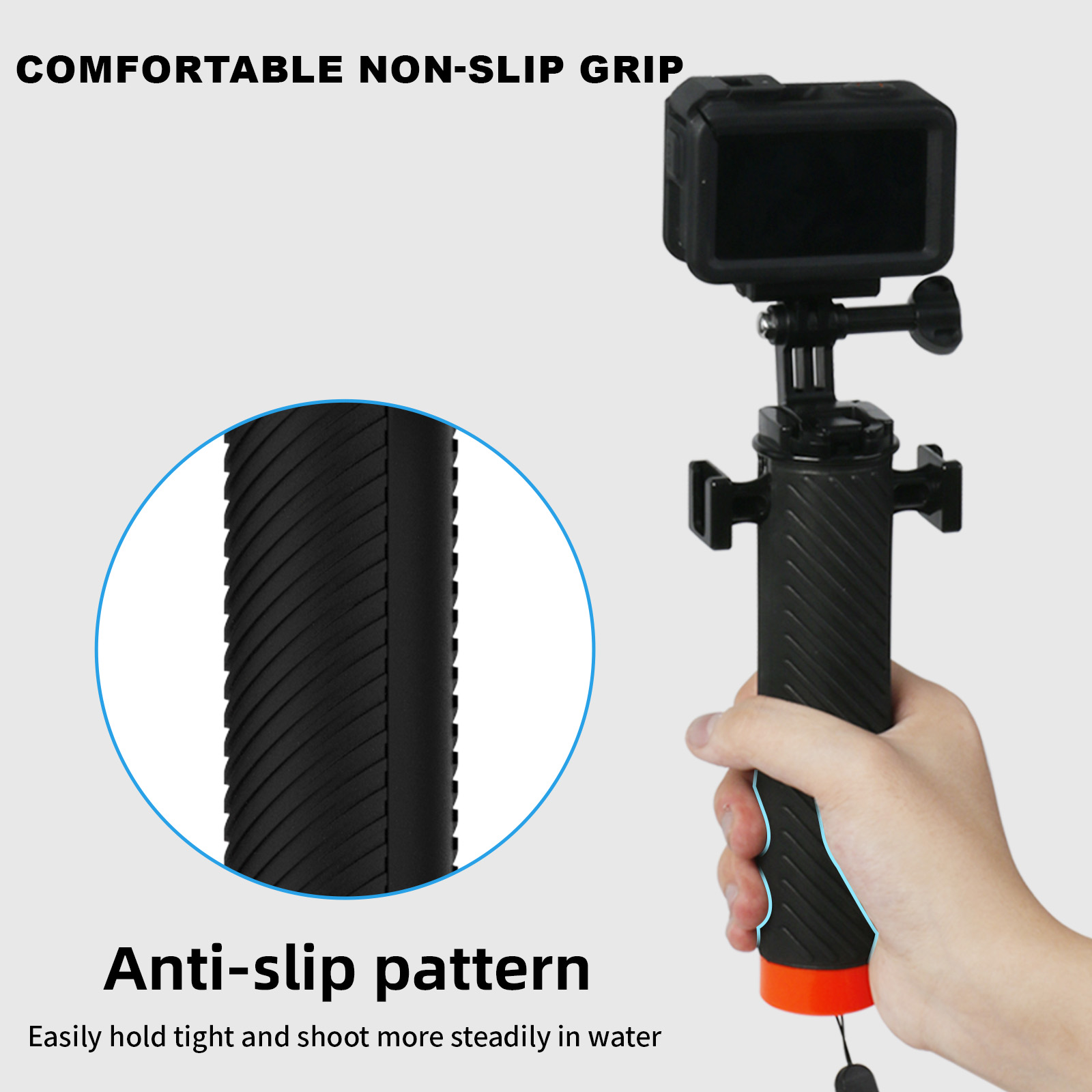 Poignée flottante pour Insta36 - Action Camera Floating Handle Grip avis et prix