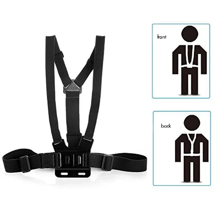 Sangle de poitrine réglable po - Action Camera Chest Strap Harness Mount avis et prix